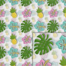 hibiscus leaves pattern