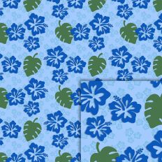 hibiscus pattern