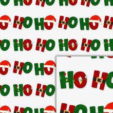 ho ho ho glitter pattern