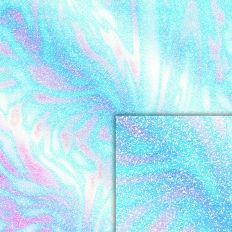 holo glitter style blue pattern