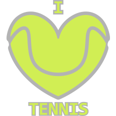 i love tennis