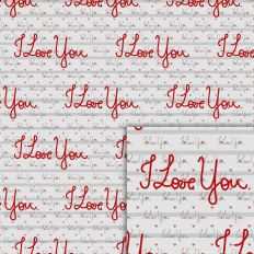i love you pattern