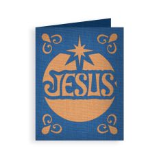 jesus and star card