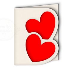 love hearts card