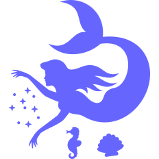mermaid silhouette