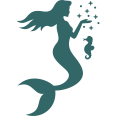mermaid silhouette