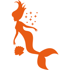 mermaid silhouette