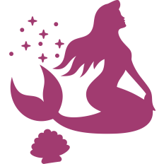 mermaid silhouette