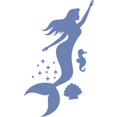 mermaid silhouette