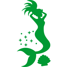 mermaid silhouette