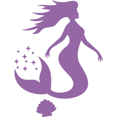 mermaid silhouette