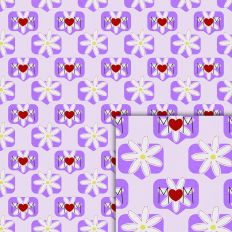 mom daisies pattern
