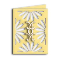 mom flowers card