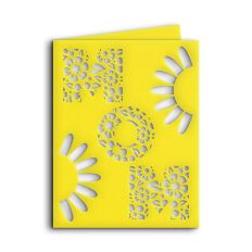 mom spring flowers card