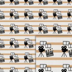 movie stripes pattern