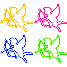neon cherub