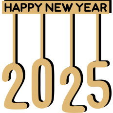 new year 2025 border