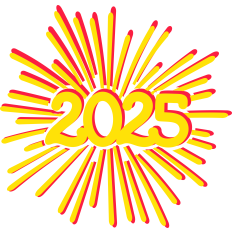 new year 2025 fireworks