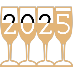 new year champagne 2025
