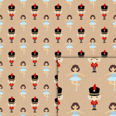 nutcracker and ballerina pattern