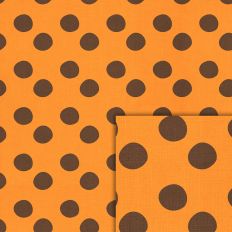 orange dots pattern