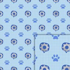pet gear blue pattern
