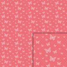 pink butterflies pattern