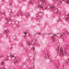 pink galaxy foil style pattern