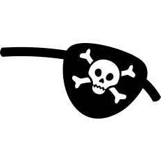 pirate eye patch