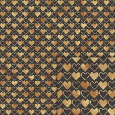 pixel hearts foil style pattern