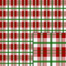 plaid christmas pattern