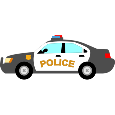 police car