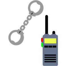 police equipment set