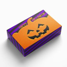 pumpkin print and cut box