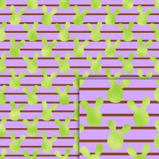 purple green easter foil style pattern