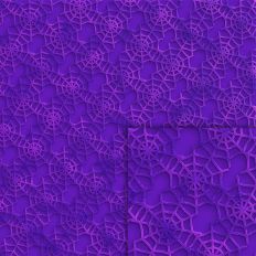 purple spider web foil style pattern