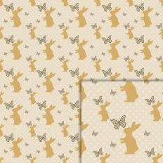 rabbit butterfly pattern