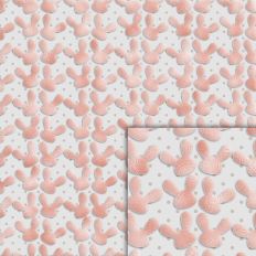 rabbits foil style pattern