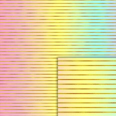 rainbow gold stripes pattern