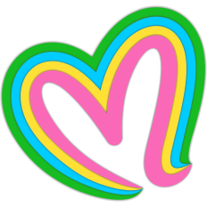 rainbow heart