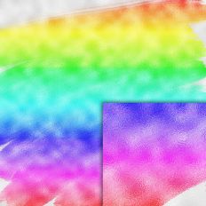 rainbow paint foil style pattern