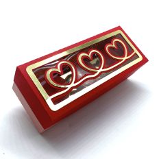 rectangular hearts box