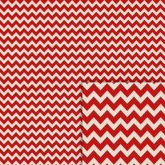 red chevron pattern
