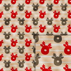reindeer foil style pattern