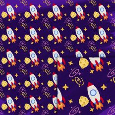 rockets purple pattern