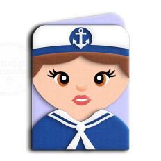 sailor girl card