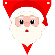 santa claus banner