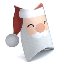 santa pillow box print and cut