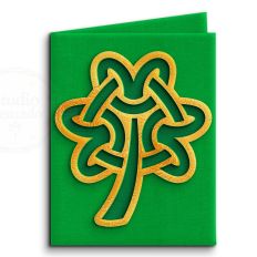 shamrock celtic card