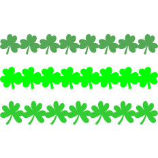 shamrocks borders